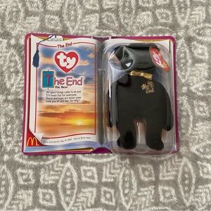 NWT Ty The End Teenie Beanie Baby 1999